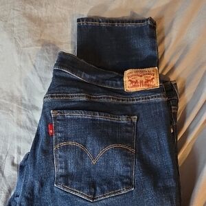 Levi's Women's Classic Indigo Straight Leg Jeans